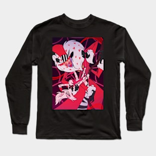 hazbin hotel valentino/angeldust dance Long Sleeve T-Shirt